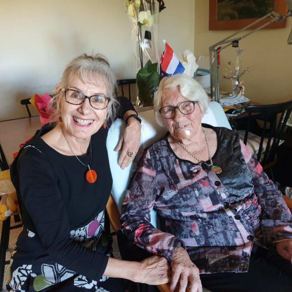 100 today! Clary Hanna van Noppen on a century of love & positivity