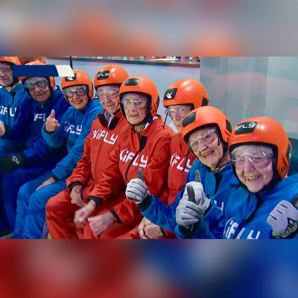 From Indoor Skydiving at 86 to Switching Hemispeheres How Pauline Milborrow is Redefining Aging